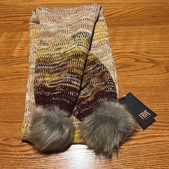 Frye | Accessories | Newfrye Camel Multi Marled Scarf One  display picture 1
